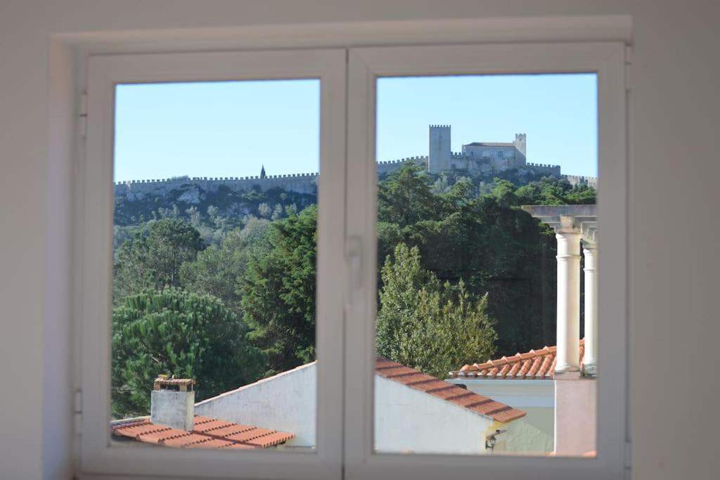 Casa Da Varzea - O Castelo A Janela!!! โอบิดอส ภายนอก รูปภาพ